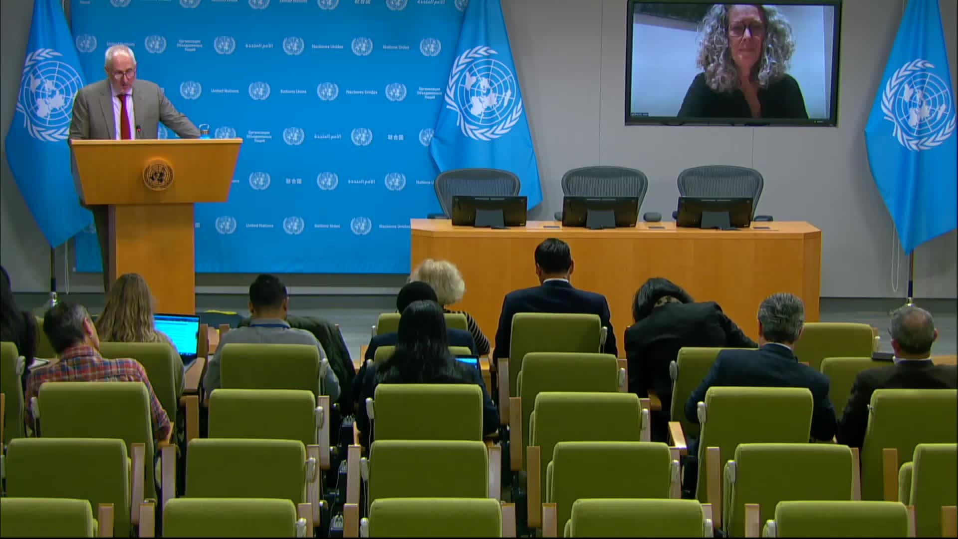 UN spokesperson summarizes secretary-general warnings on Sudan escalation and global humanitarian crises