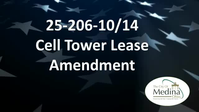 Medina finance committee approves cell-tower lease amendment, advances, grants and multiple contracts