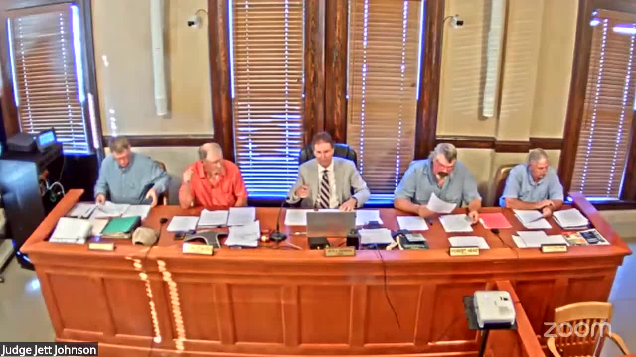 Mills County approves RFP for law-enforcement cameras, sets January bid deadline