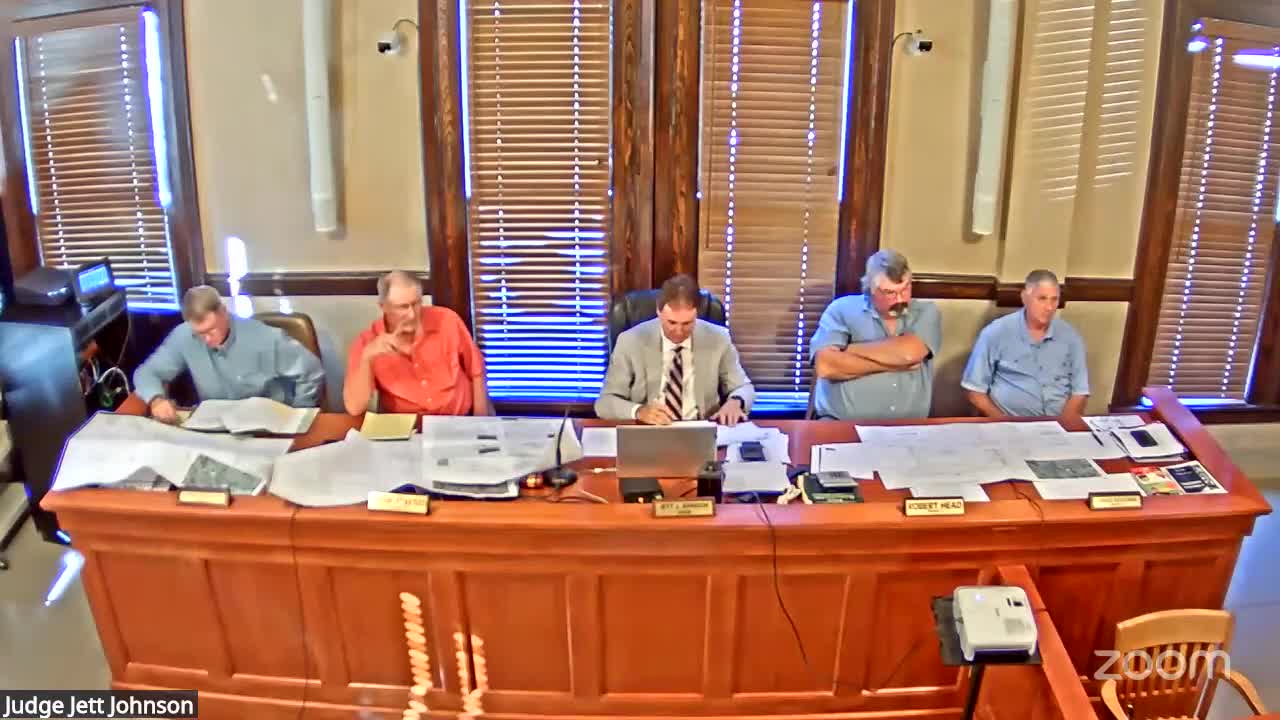 Commissioners decline final plat for Hoop and Horn subdivision pending road, water, fence and survey fixes