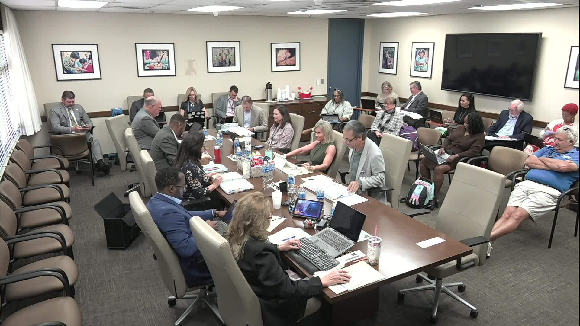 Board flags state review process after Castaldi report; construction change orders raise costs for renovation projects