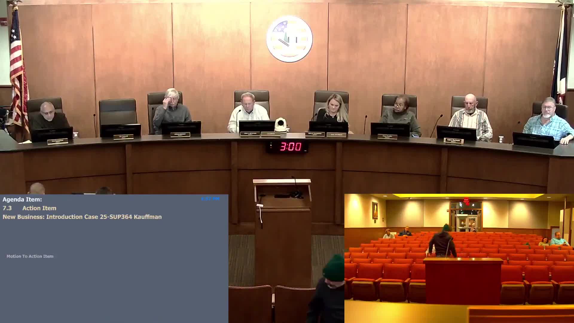 Commission sends Kaufman wood‑products permit to public hearing; applicant provided VDOT letter