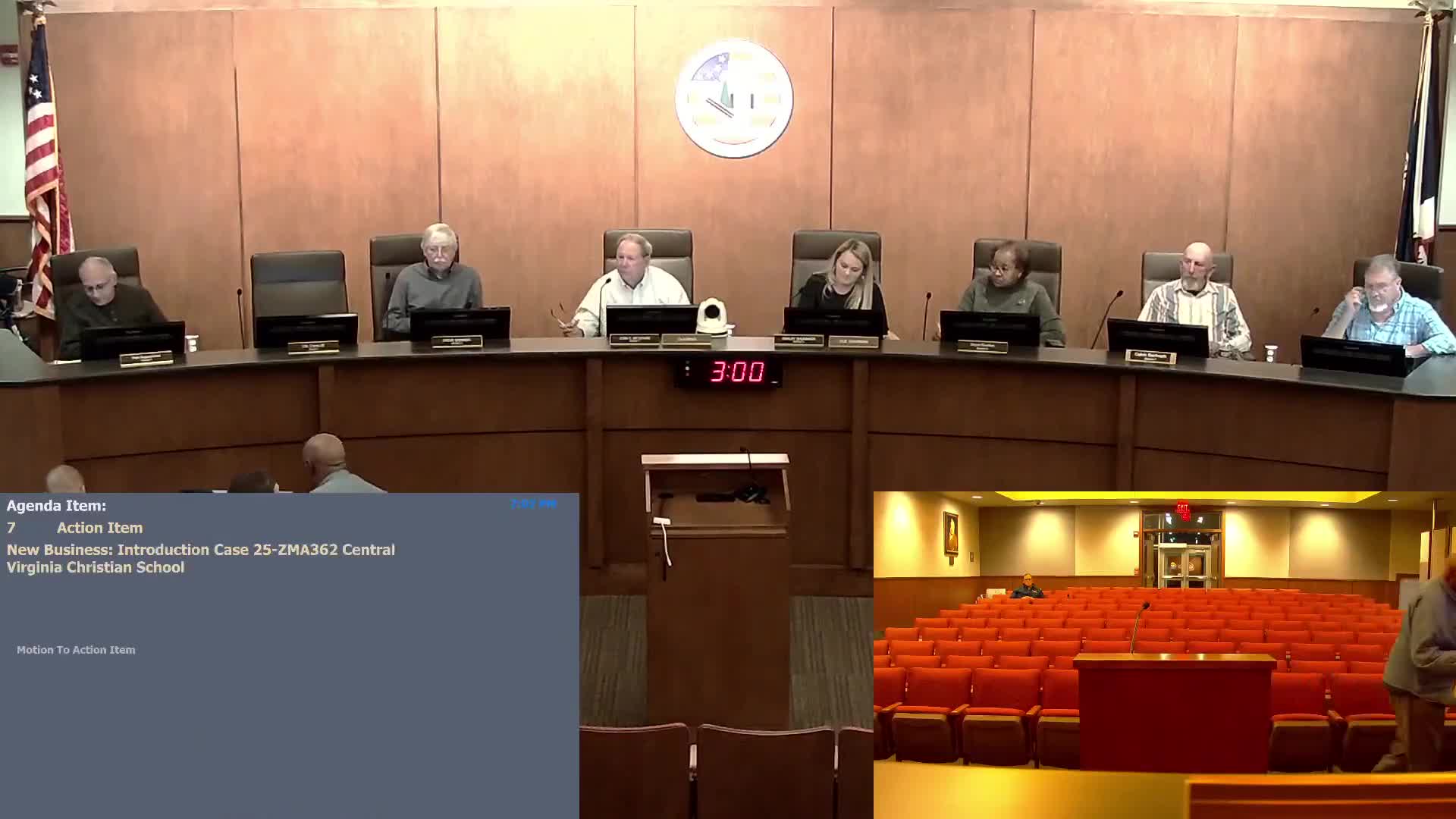 Planning commission moves Christian School zoning amendment to public hearing amid questions on setbacks and neighboring uses