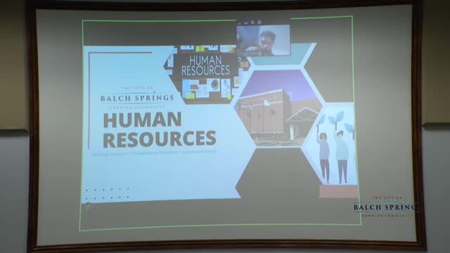 Balch Springs HR reports improved hiring systems, ongoing turnover and plans for leadership training