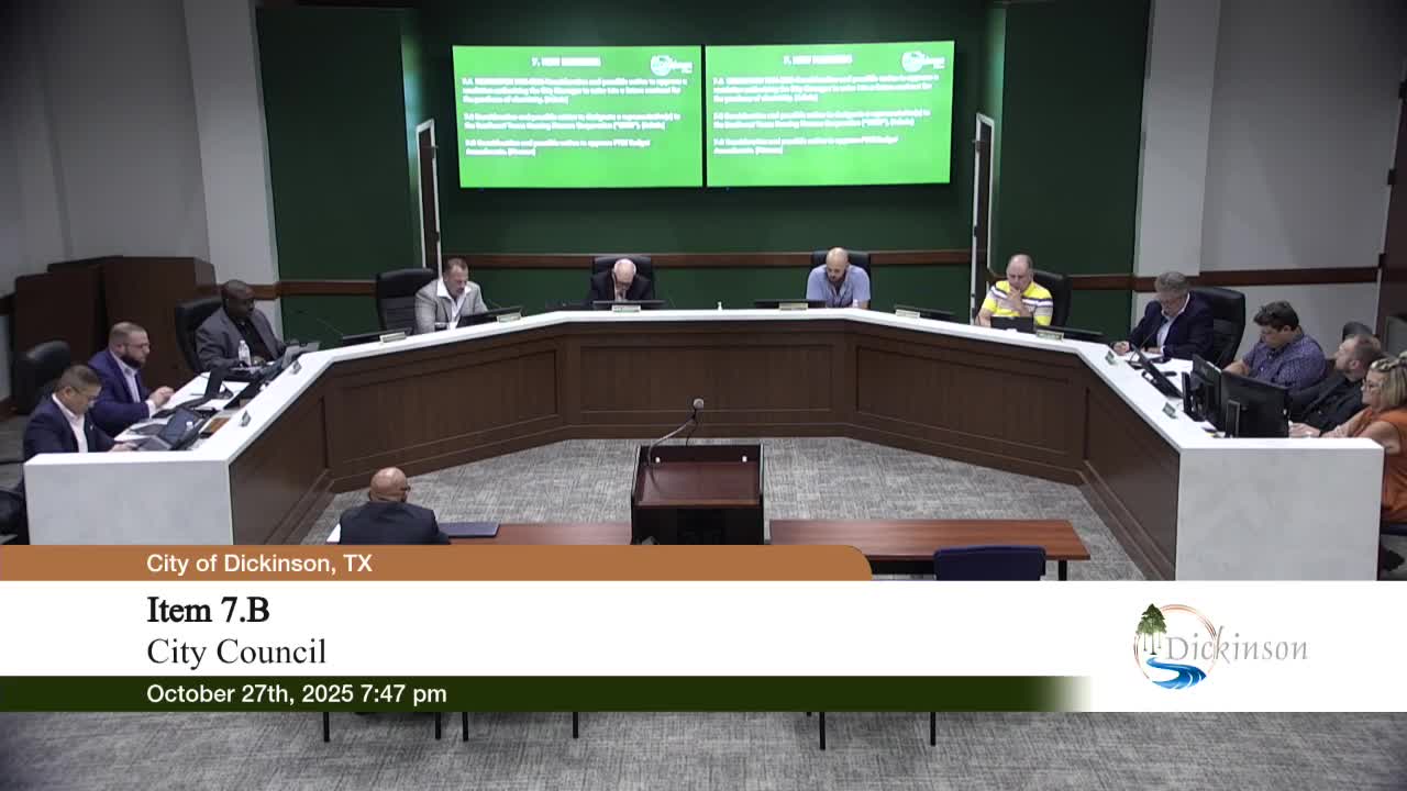 Council names representative to Southeast Texas Housing Finance Corporation