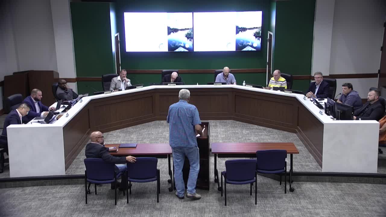 Resident alleges Planning & Zoning rubber-stamped Sanctuary Section 2 plat; staff says state law limits denial