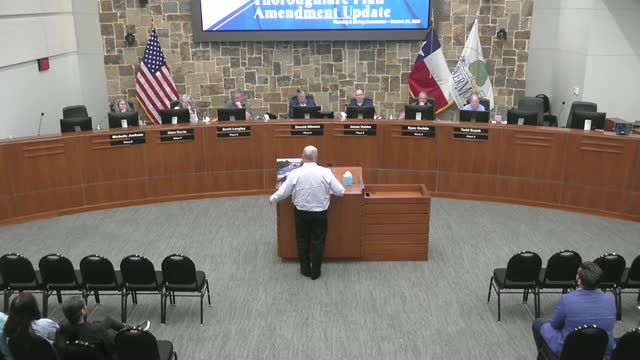 Planning commission backs Monarch thoroughfare plan amendment after staff presentation