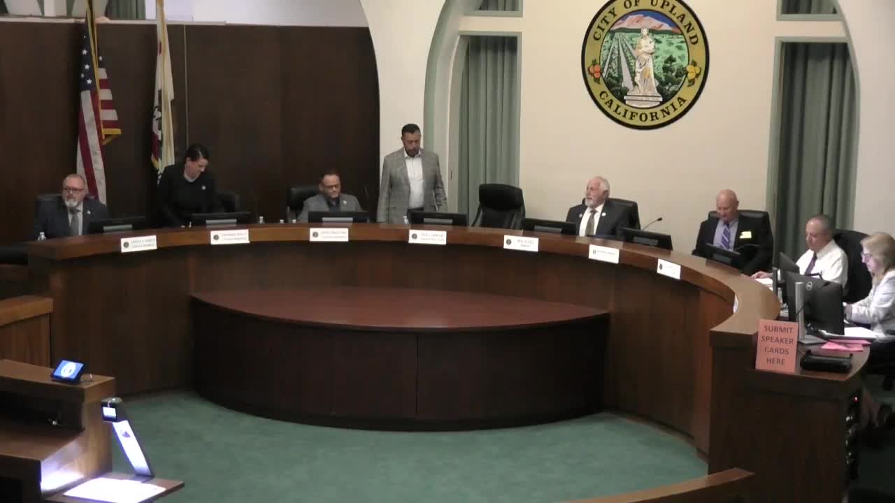 Upland recognizes contractor Tom Campbell for donating preapproved ADU plans to meet state requirement