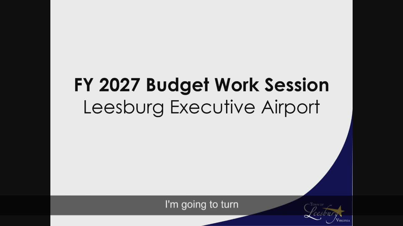 Leesburg airport reports revenues cover operations, seeks federal funding for control tower design and construction