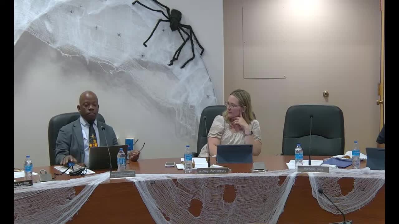 Board discusses options for Sixth Street and Jose Barrios buildings; family speaker urges preserving the namesake