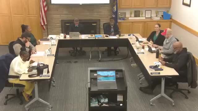 Battle Creek board recognizes students, staff and presents President's Coin to Outdoor Education director