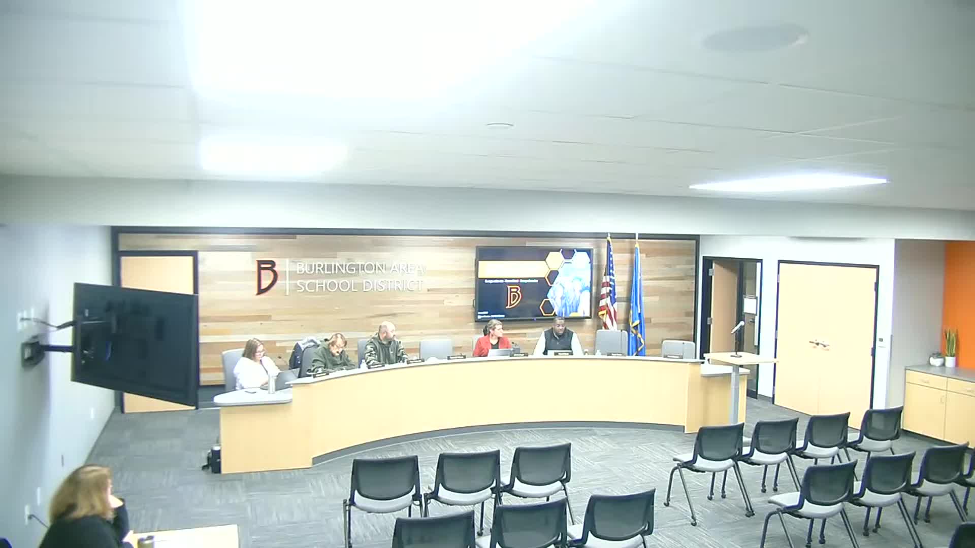 Burlington Area School District board moves into closed session to discuss superintendent evaluation
