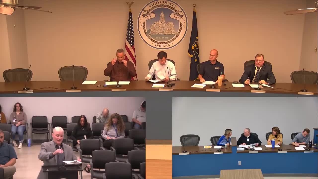 Vigo County commission clears resolution enabling short-term loan for airport solar project