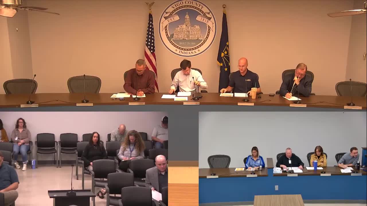 Votes at a glance: Vigo County commission routine approvals