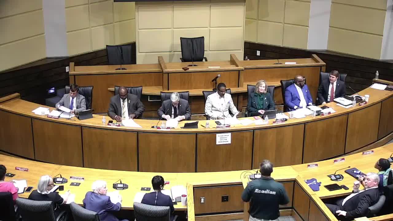 Votes at a glance: Oct. 28 Mobile City Council — contracts, hearings and appropriations