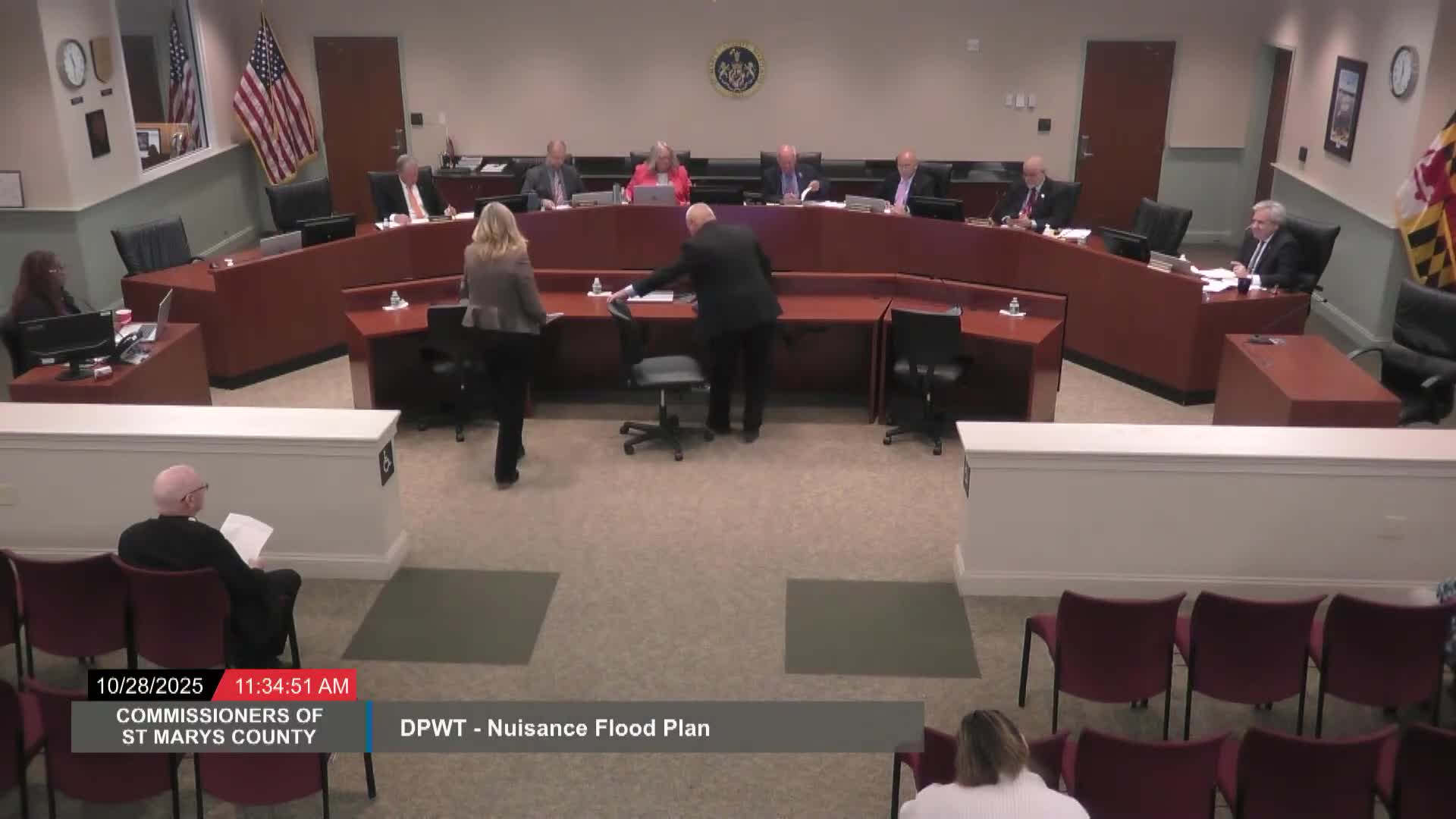 St. Mary's County adopts 2025 nuisance flood plan; commissioners seek funding updates for St. George's Island