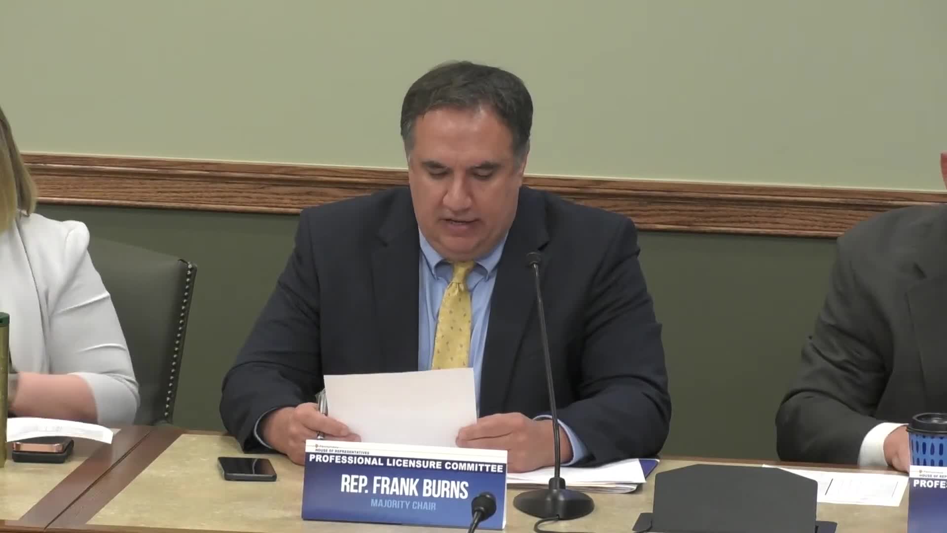 Committee reports bill to join Physician Assistant Licensure Compact