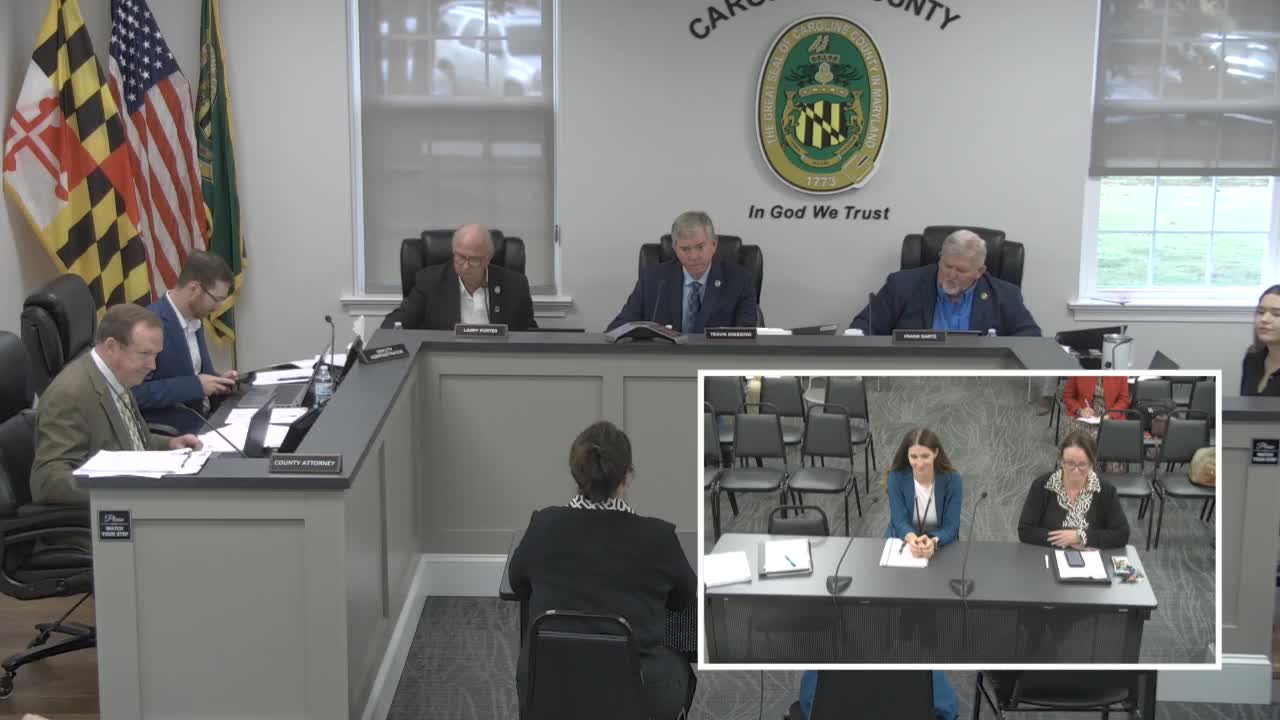 Caroline County Health Department outlines behavioral‑health services expansion, mobile integrated health start and prevention programs