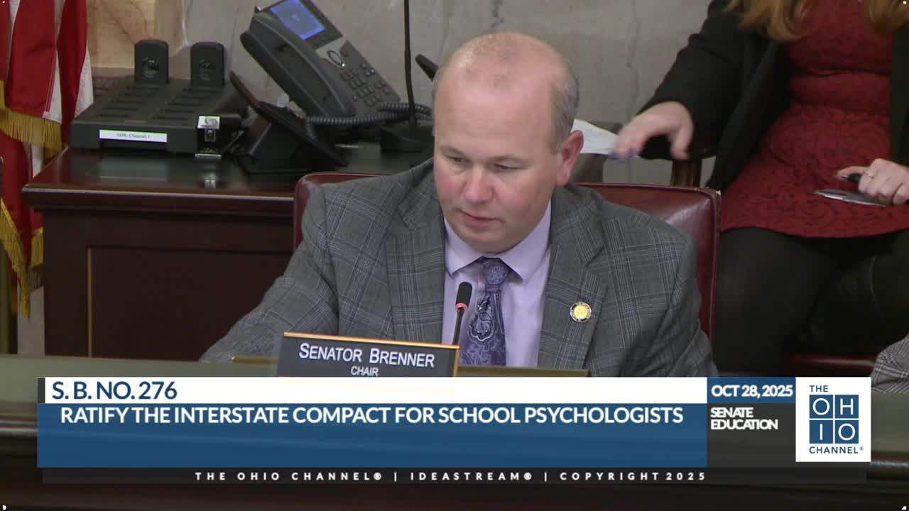 School psychologists urge Ohio to join interstate compact to ease licensure mobility amid staffing shortage