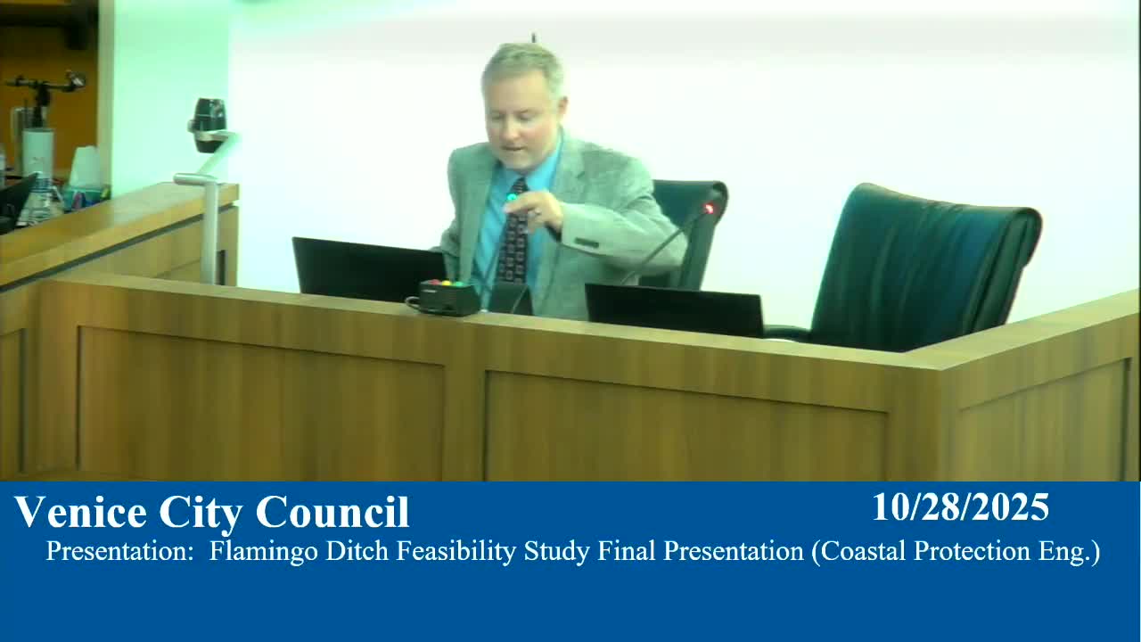 Council approves purchase of drainage easement after Flamingo Ditch feasibility study