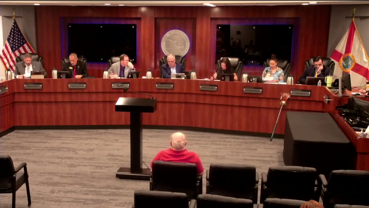 Winter Springs delays $100,000 lacrosse rebound wall; commission questions park and tree spending in 2026 capital budget