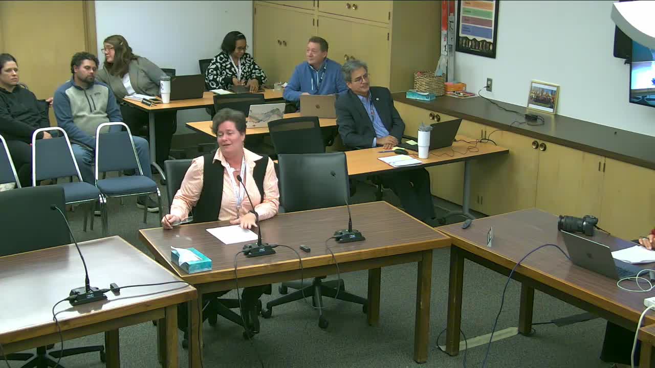 District reports $6.05 million unaudited general‑fund balance; remains below 8% minimum target