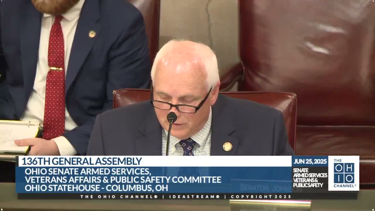 Committee hears sponsor testimony for bill to give veterans 25% discount at state parks