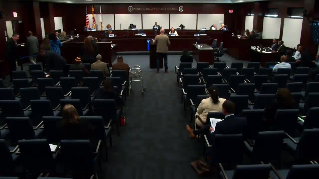 MAKO and COG brief Prince George's County Council on state fiscal outlook, housing, data centers and regional planning