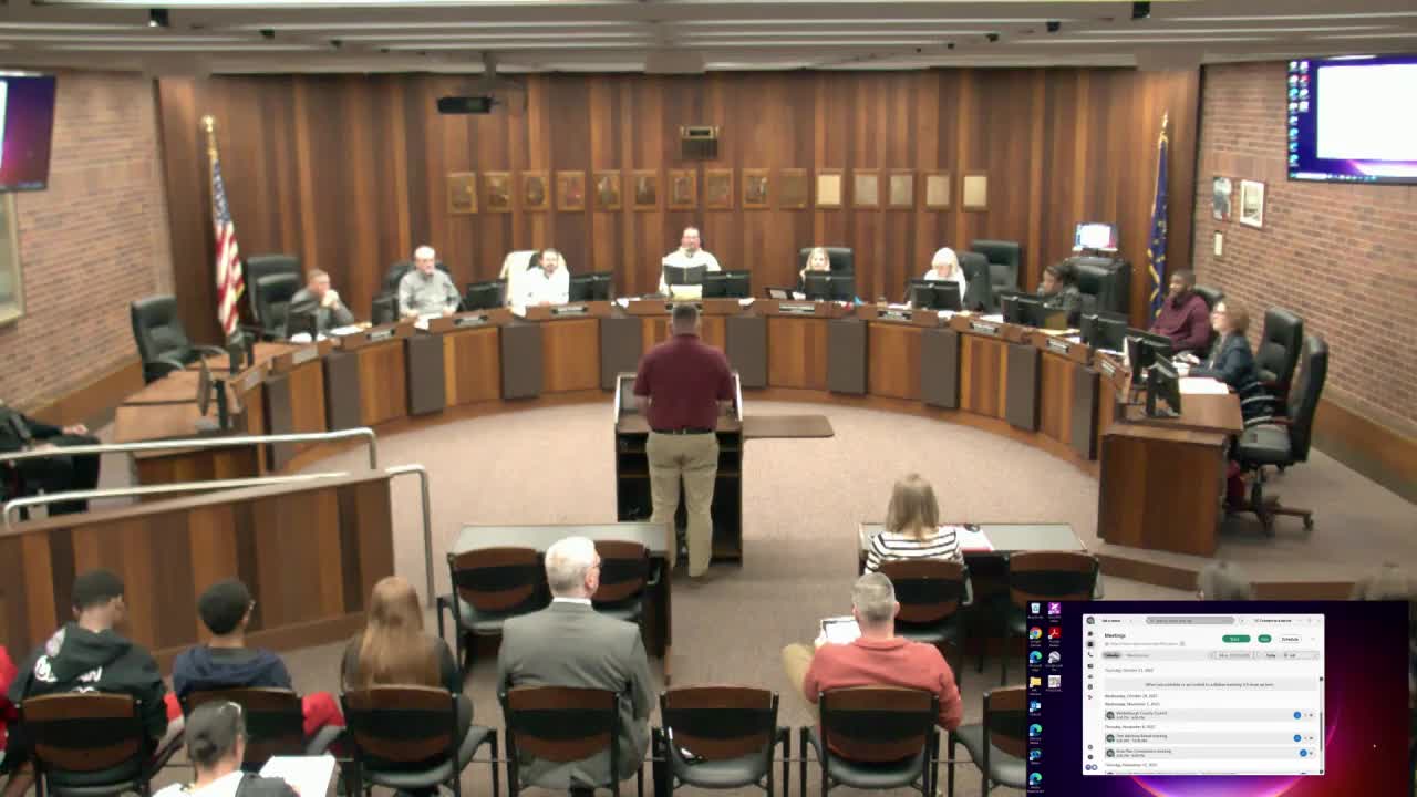 Evansville council approves 2026 salary schedule, updates nuisance fines, adopts budget transfers and rezones