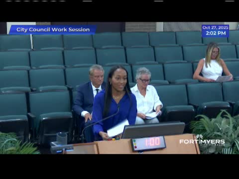 Fort Myers outlines five priority projects for 2026 state appropriation requests