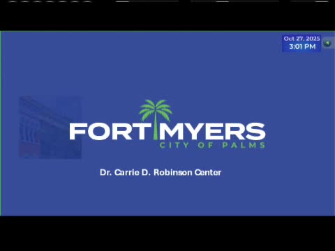 Housing Authority offers Carrie Robinson Center to Fort Myers; council to study gift and adjacent property talks continue