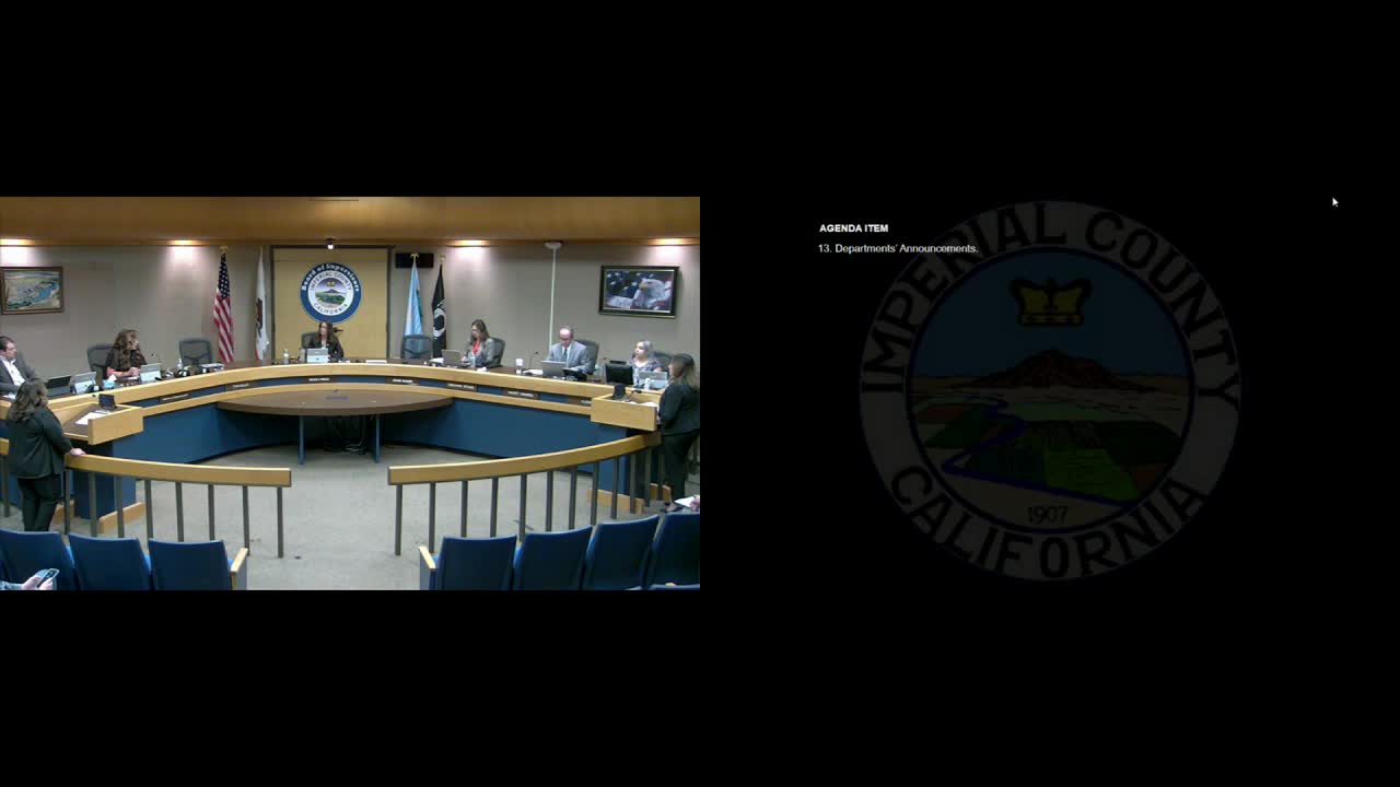 Board authorizes public bidding for Imperial Town Site Roadway Improvement Phase 1, $2.95 million estimate