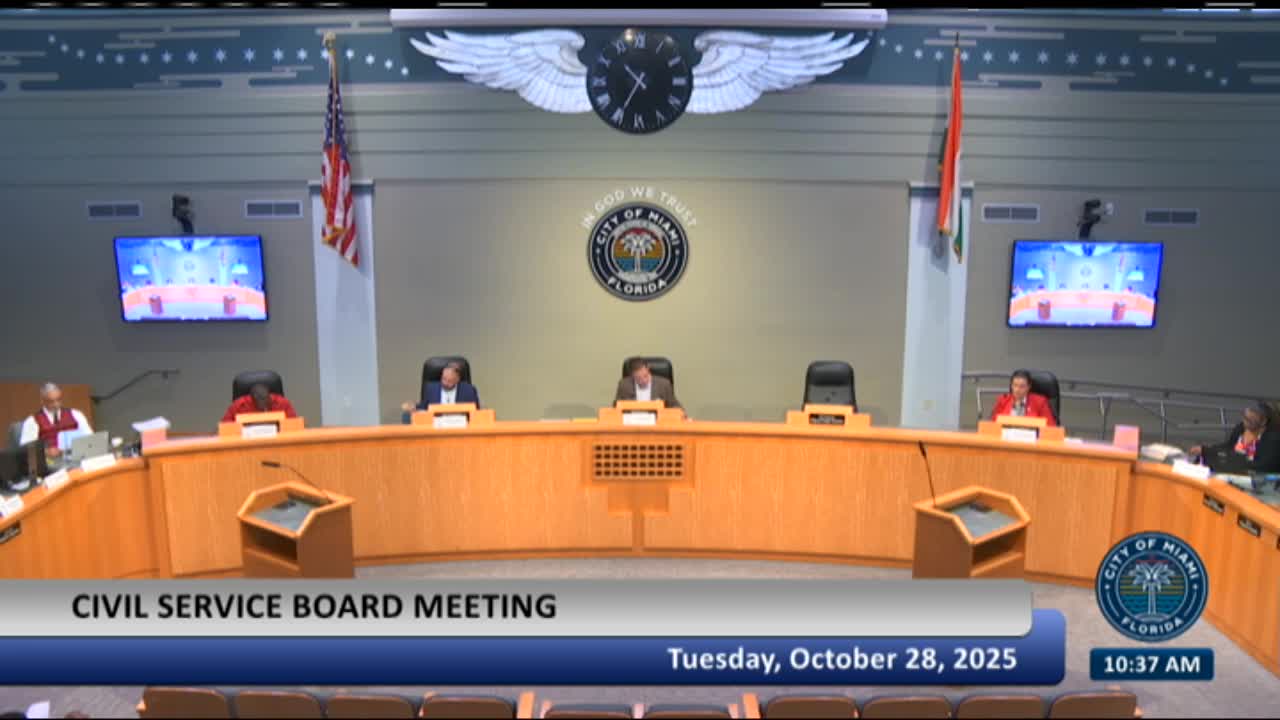 Civil Service Board approves military leave for three Miami police officers