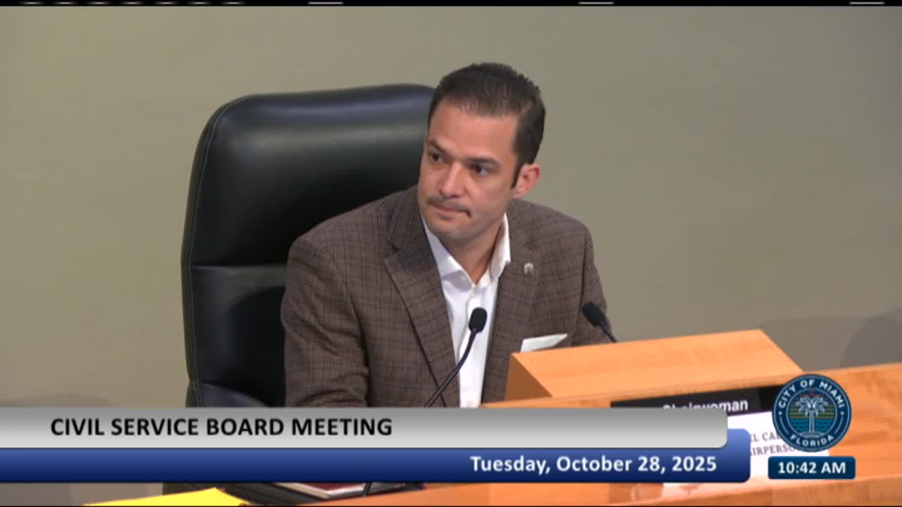 Board: payroll records show City of Miami employees were at work when subpoenaed; further manager response pending