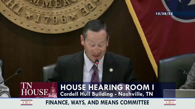 Tennessee finance officials outline ARPA spending, technology projects and cautious FY27 outlook