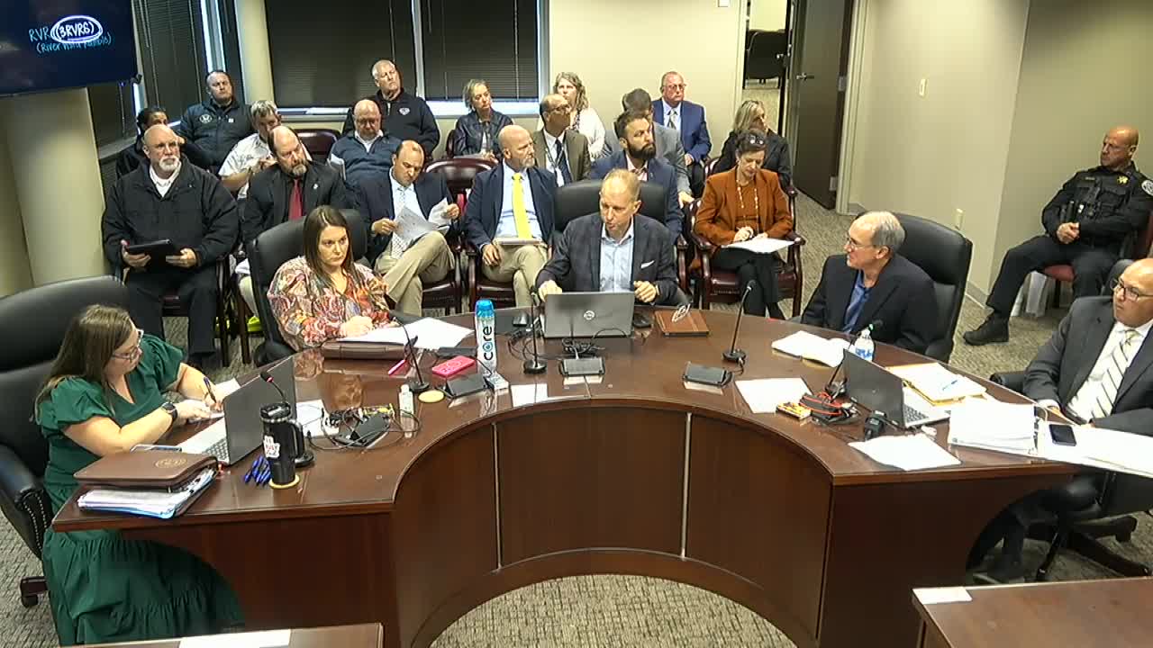 Capital projects commission recommends moving penny‑sales‑tax referendum to 2027; council to consider timing