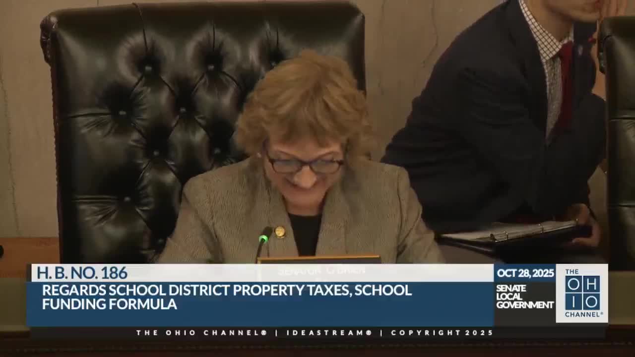 Senate committee hears plan to cap unvoted property-tax increases in 20-mill school districts under House Bill 186