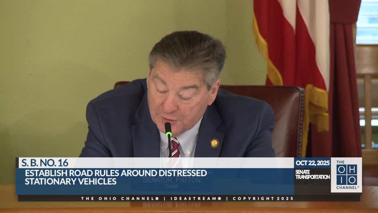 Senate amends 'move over' requirement; Senate Bill 16 reported favorably to Rules and Reference