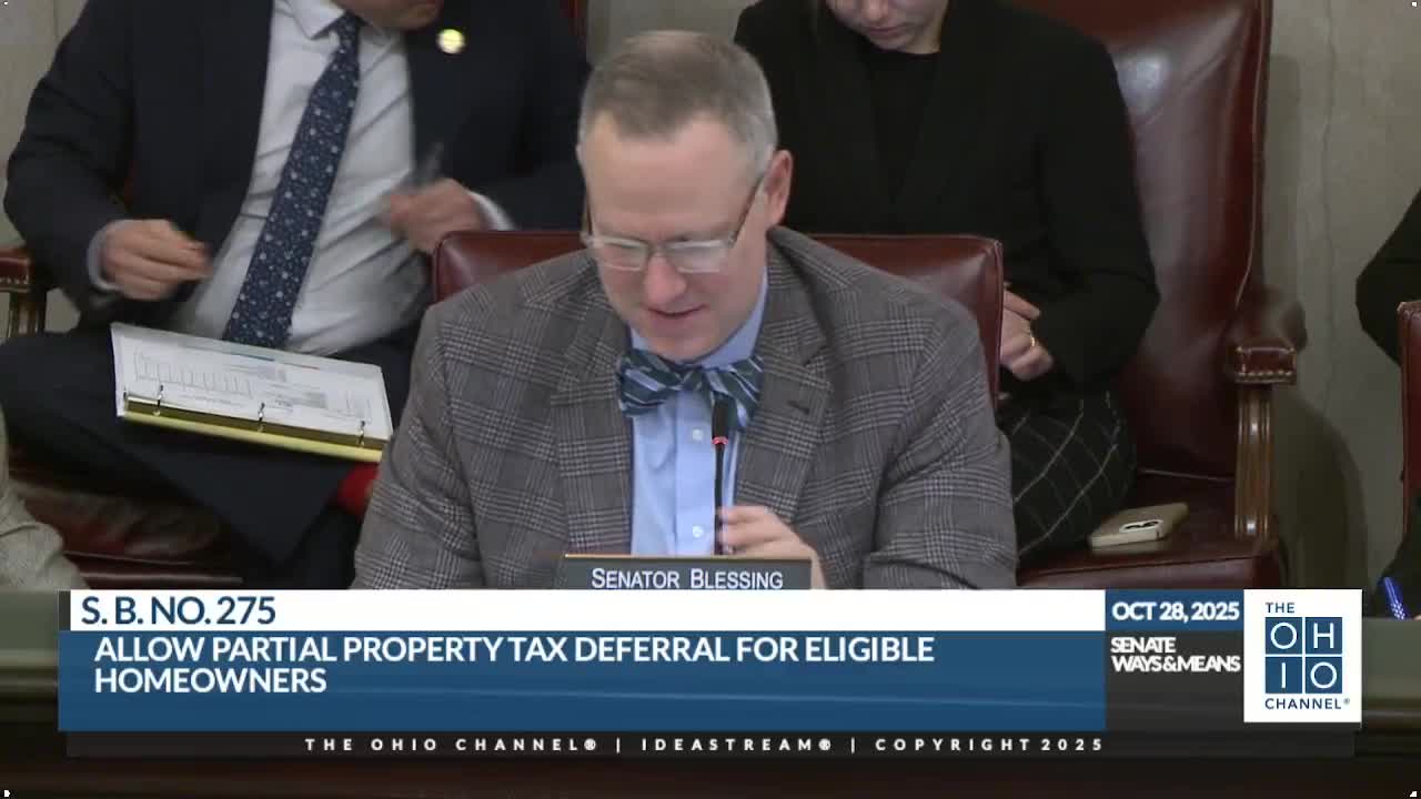 Committee reviews proposal for property tax deferral program targeted to low‑ and moderate‑income homeowners