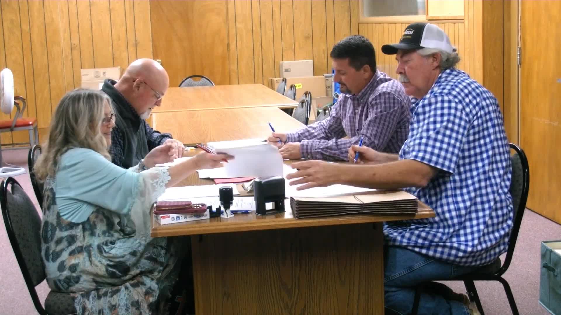 Woods County reviews transfers between highway district budgets and correction to prior-year error