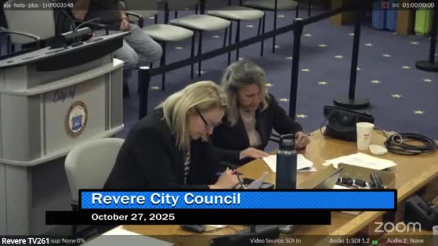 Votes at a glance: Revere council actions — crypto-ATM ban, appointments, memorials and housekeeping items