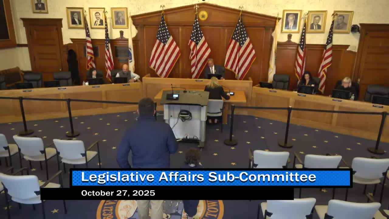 Subcommittee recommends Title 13 amendment to align stormwater rules with DEP