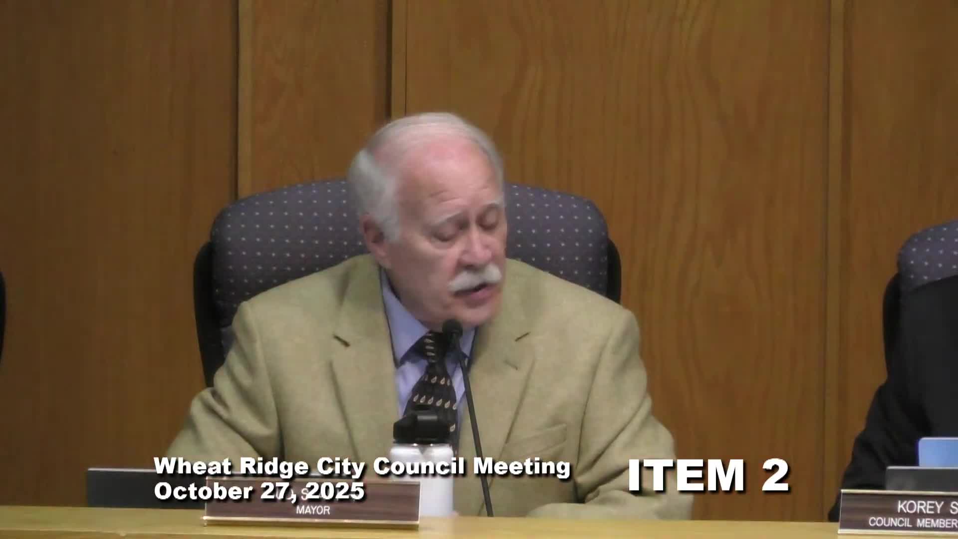 Wheat Ridge adopts 2026 budget, adds $35,000 for cultural trainings and community-garden planning