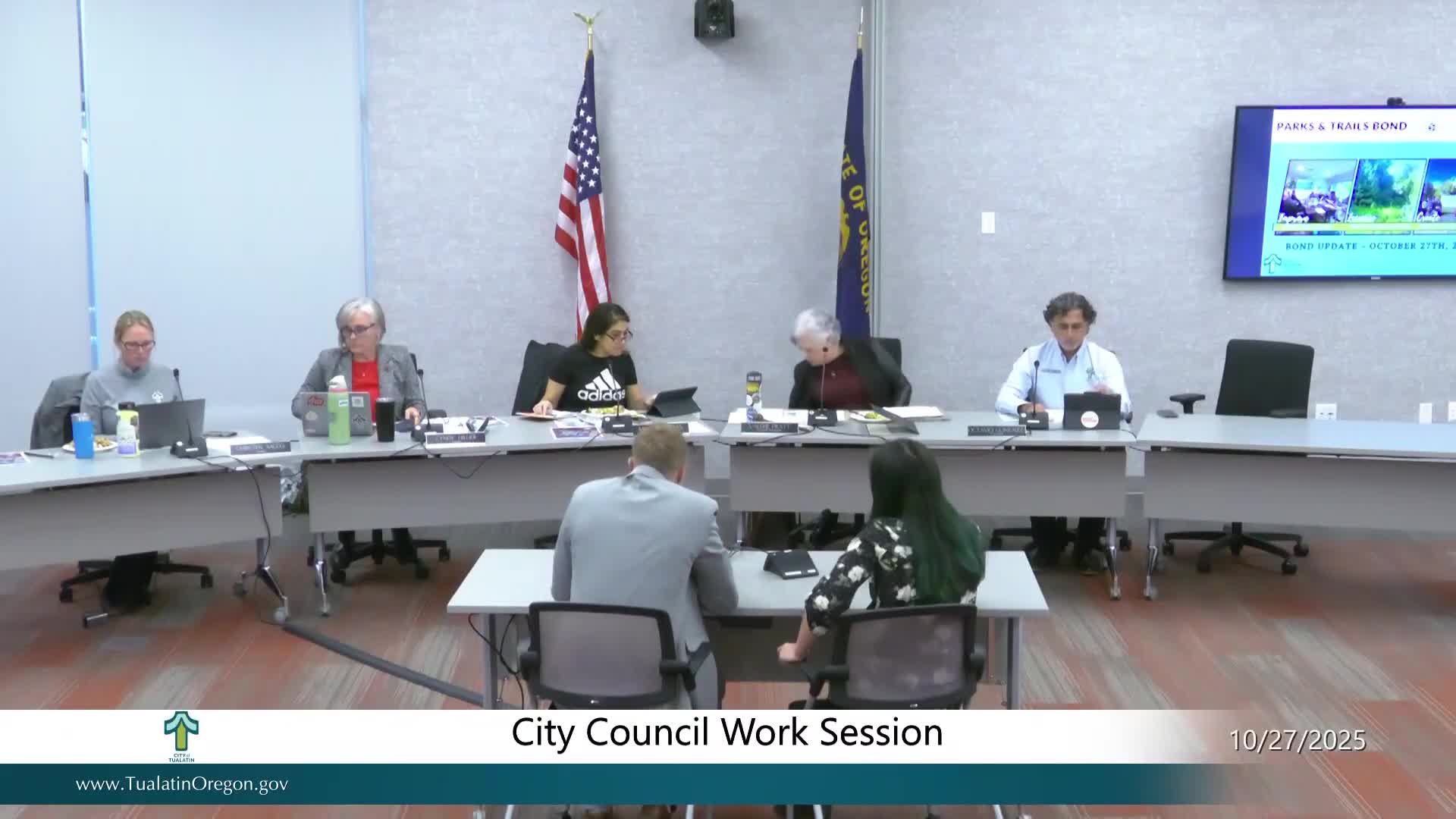 Tualatin parks bond update: Nyberg Trail pours continue, riverfront design work and athletic-field feasibility move forward