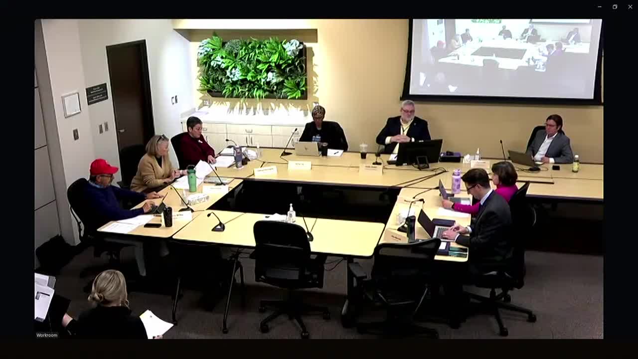 Board hears proposed bylaws changes for Aging and Veterans Services Advisory Council; vote set for consent agenda in December