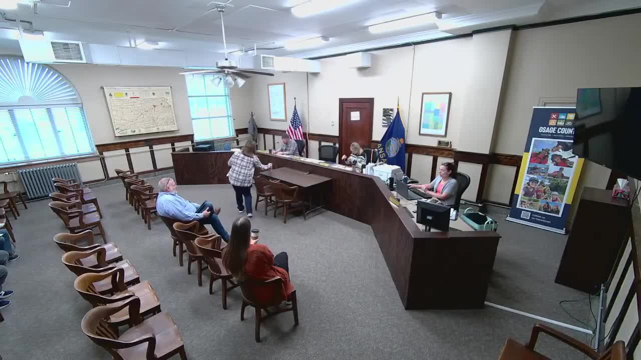 Votes at a glance: Osage County approves payroll changes, purchase orders and routine payments