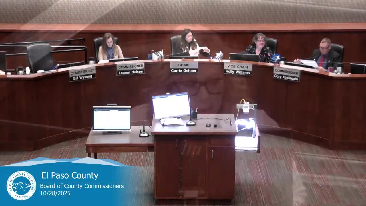 El Paso County proclaims National Veterans Small Business Week; SBDC outlines resources and Nov. 7 conference