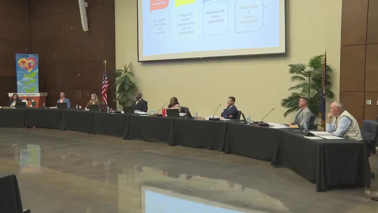 Board denies parent complaint about Chromebook web search results; superintendent limits AI and affirms opt‑out