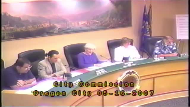 Commission approves $10,000 business‑license fund grant to the Oregon City Chamber for a pilot economic‑development program