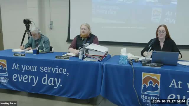 Benton County commissioners continue appeal hearing on Coffin Butte landfill expansion after hours of opposition testimony